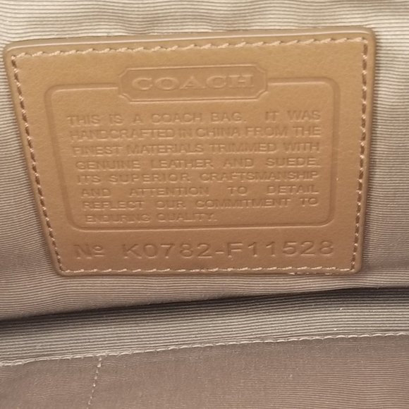Coach Striped Patchwork - Picture 8 of 9